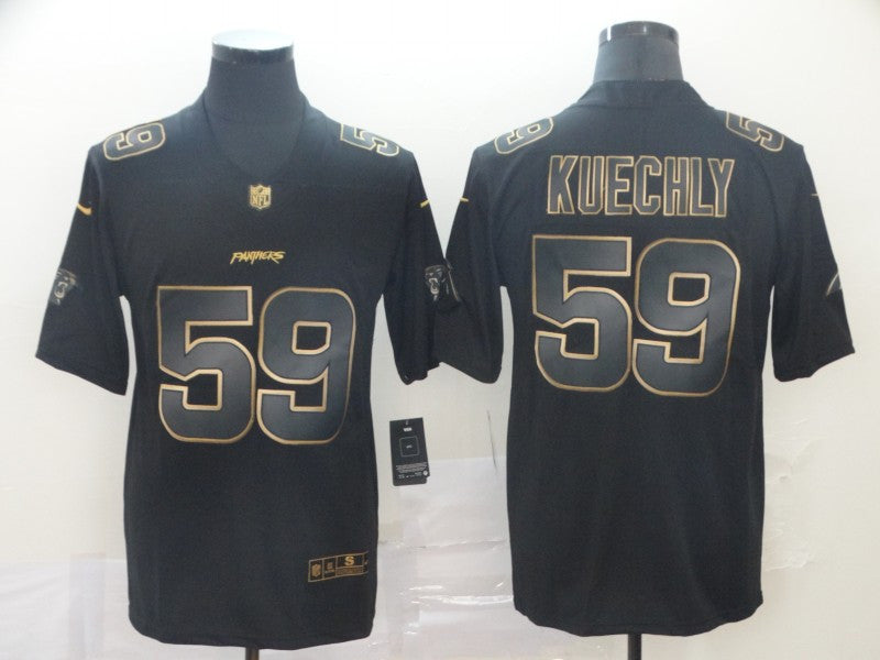 Luke Kuechly Carolina Panthers black Untouchable jersey