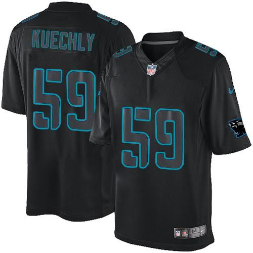 Luke Kuechly Carolina Panthers black Limited jersey