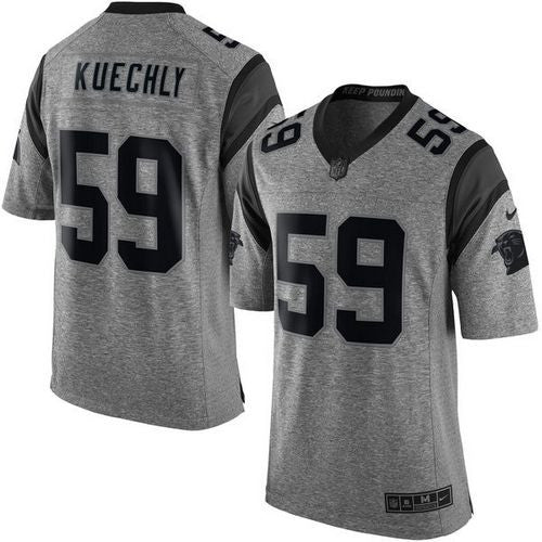 Luke Kuechly Carolina Panthers gray Limited jersey