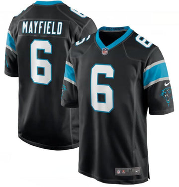Baker Mayfield Carolina Panthers black Limited jersey