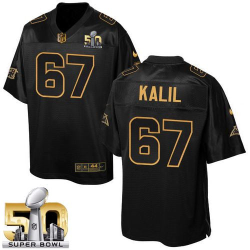 Ryan Kalil Carolina Panthers black Pro Line jersey