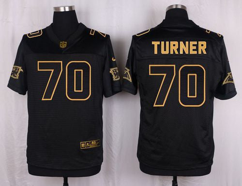 Trai Turner Carolina Panthers black Pro Line jersey