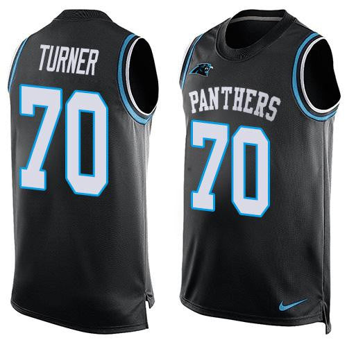 Trai Turner Carolina Panthers black Limited jersey