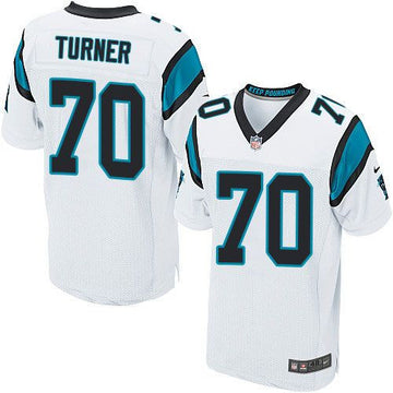 Trai Turner Carolina Panthers white Elite jersey