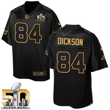 Ed Dickson Carolina Panthers black Pro Line jersey