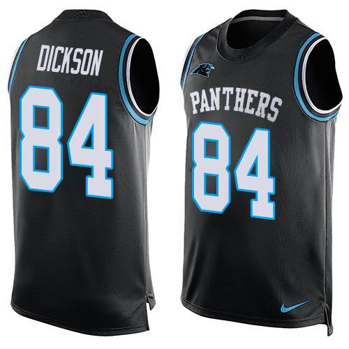 Ed Dickson Carolina Panthers black Limited jersey