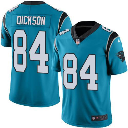 Ed Dickson Carolina Panthers blue Limited jersey