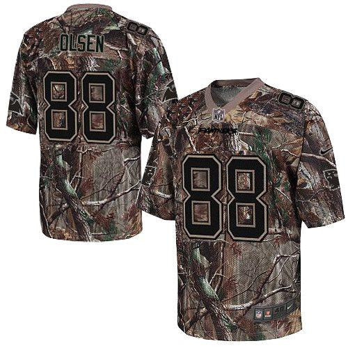 Greg Olsen Carolina Panthers camo Elite jersey
