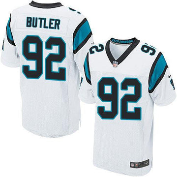 Vernon Butler Carolina Panthers white Elite jersey