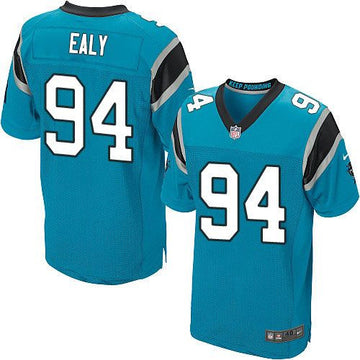 Kony Ealy Carolina Panthers blue Elite jersey