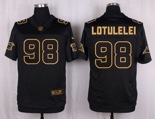Star Lotulelei Carolina Panthers black Pro Line jersey