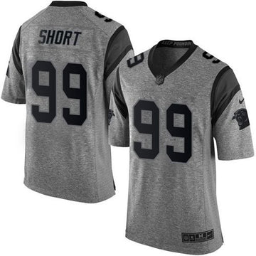 Kawann Short Carolina Panthers gray Limited jersey