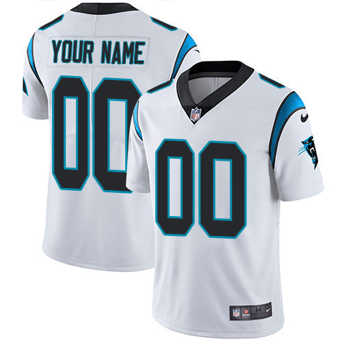 Carolina Panthers white Vapor jersey