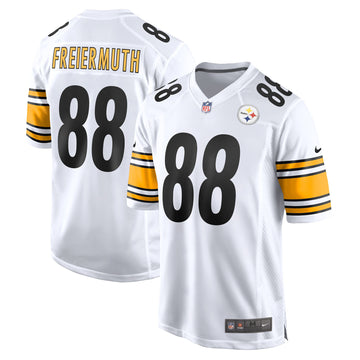 Pat Freiermuth Pittsburgh Steelers white Game jersey