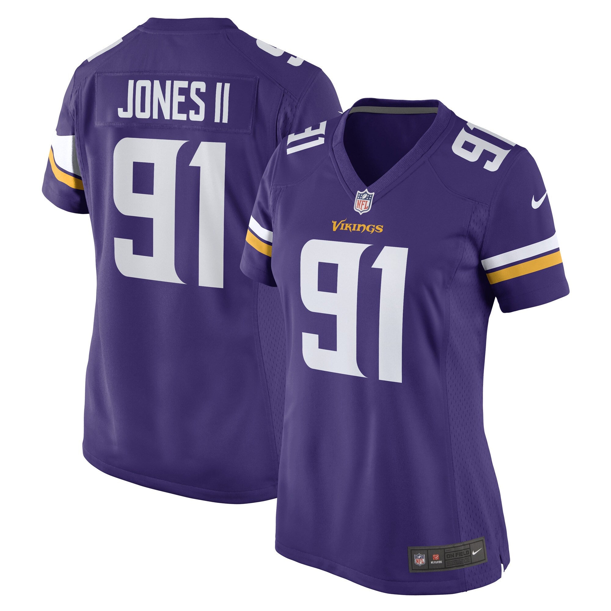 Patrick Jones Ii Minnesota Vikings purple Game jersey