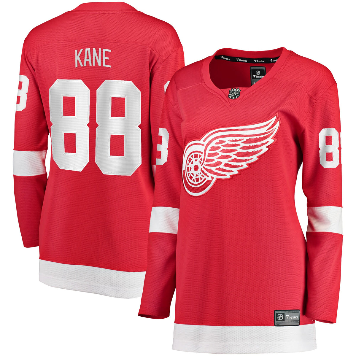 Patrick Kane Detroit Red Wings red Home jersey