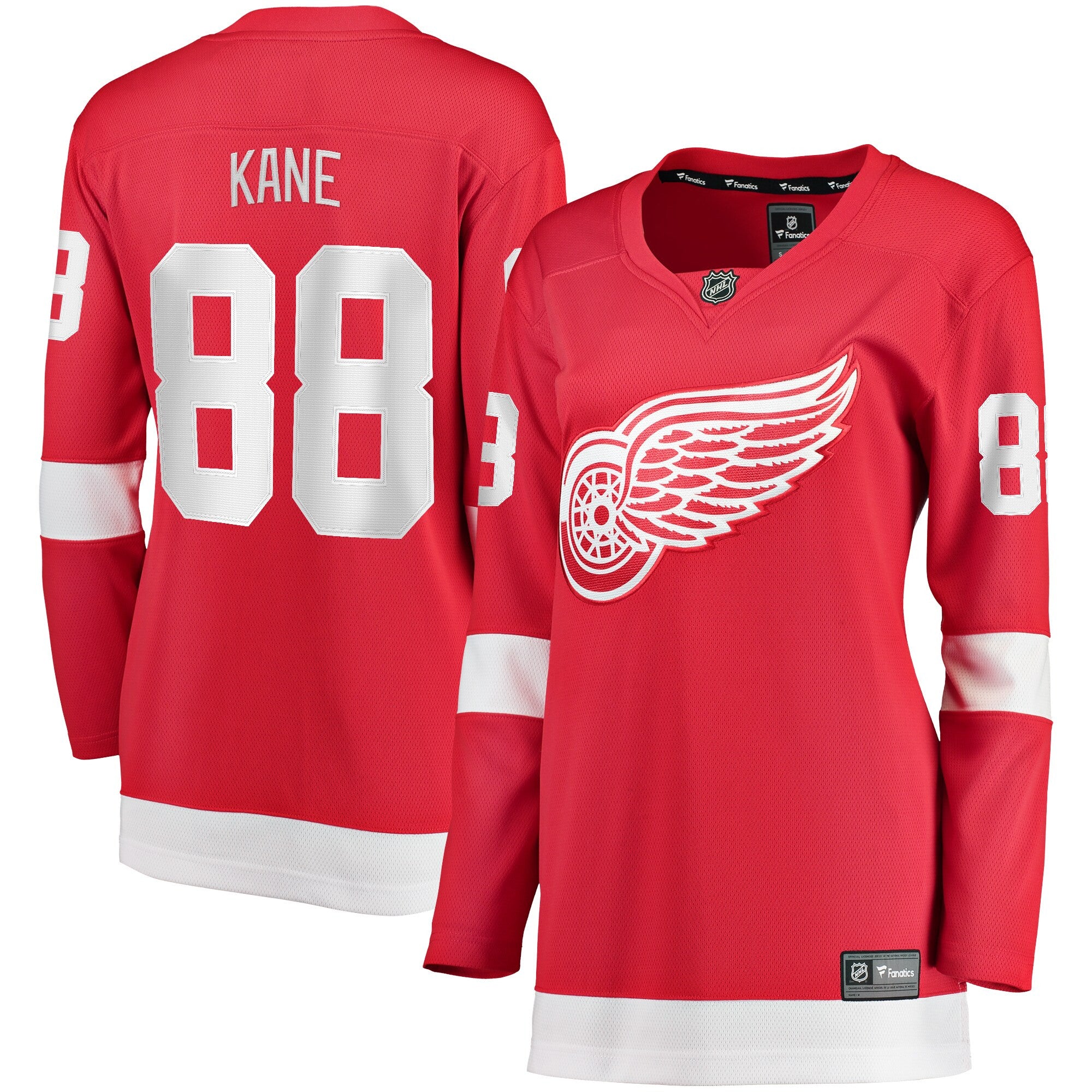 Patrick Kane Detroit Red Wings red Home jersey