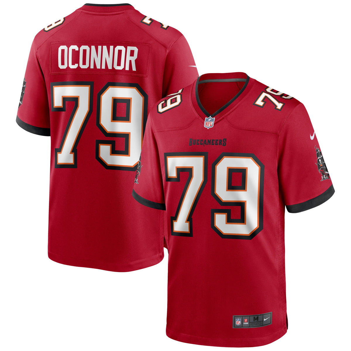 Patrick O'connor Tampa Bay Buccaneers red jersey