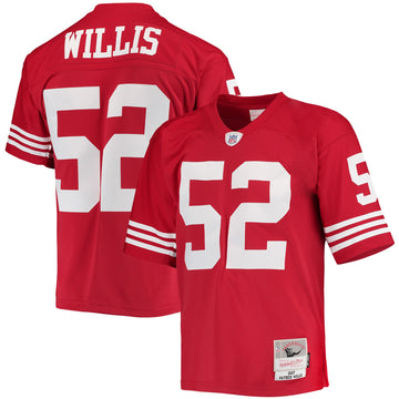 Patrick Willis San Francisco 49ers scarlet jersey