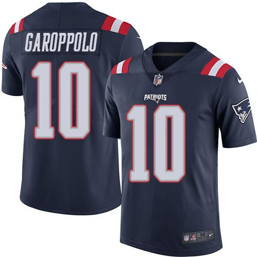Jimmy Garoppolo New England Patriots navy Limited jersey
