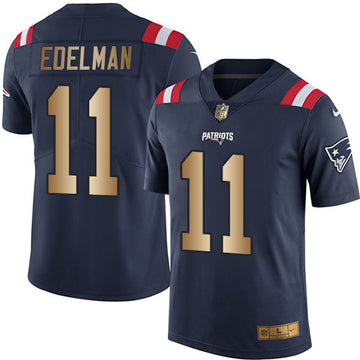 Julian Edelman New England Patriots navy Limited jersey
