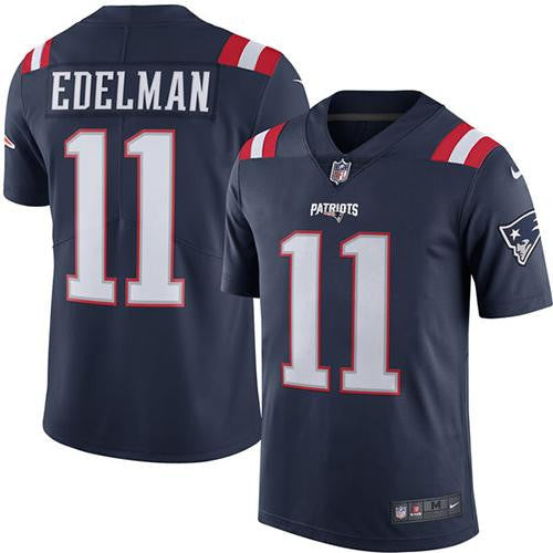 Julian Edelman New England Patriots navy Limited jersey