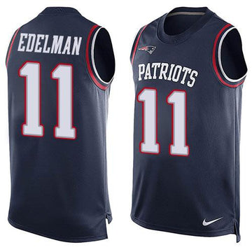 Julian Edelman New England Patriots navy Limited jersey