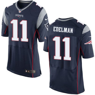 Julian Edelman New England Patriots navy Elite jersey