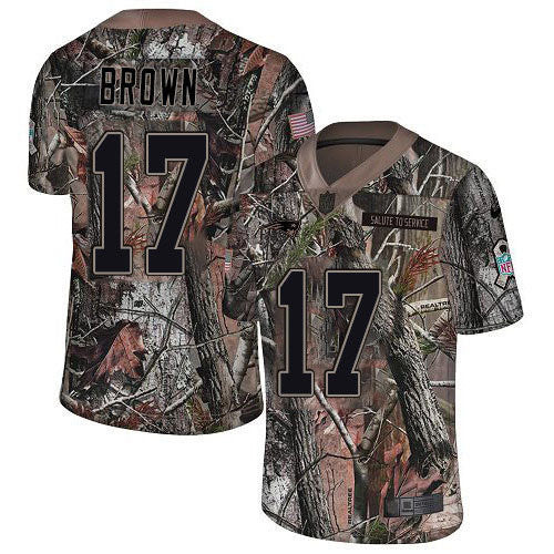 Antonio Brown New England Patriots camo Limited jersey
