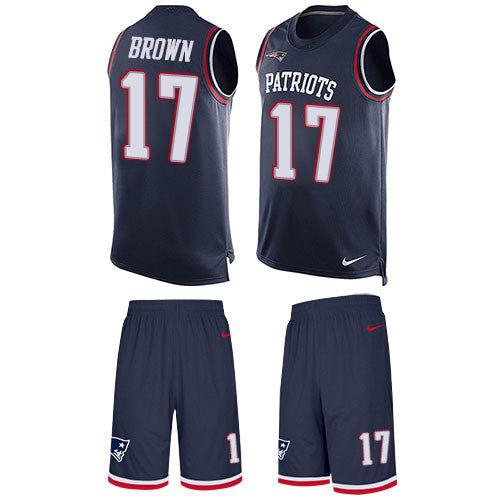Antonio Brown New England Patriots navy Limited jersey