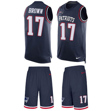 Antonio Brown New England Patriots navy Limited jersey