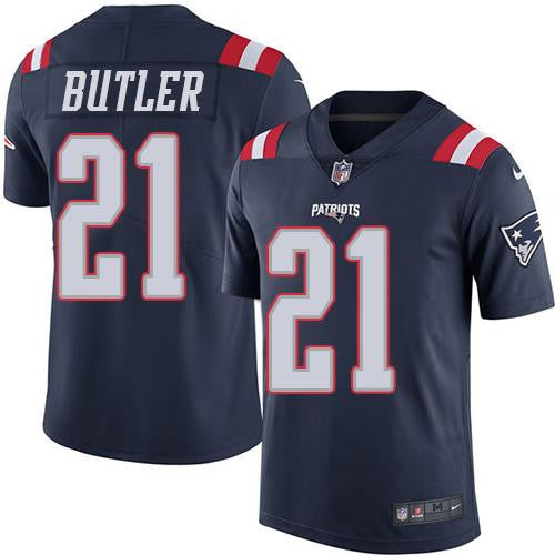 Malcolm Butler New England Patriots navy Limited jersey