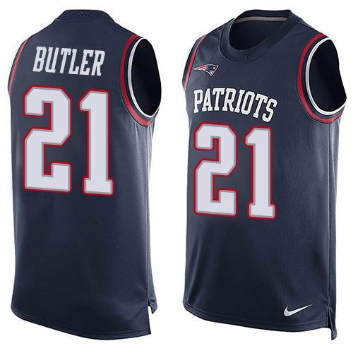 Malcolm Butler New England Patriots navy Limited jersey