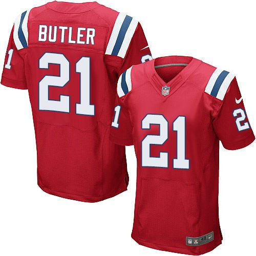 Malcolm Butler New England Patriots red Elite jersey
