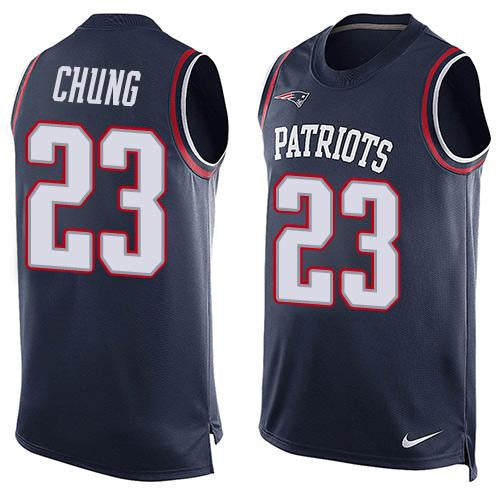 Patrick Chung New England Patriots navy Limited jersey