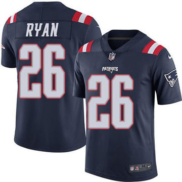 Logan Ryan New England Patriots navy Limited jersey