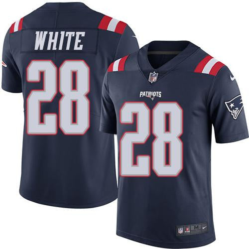 James White New England Patriots navy Limited jersey