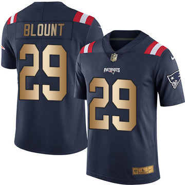 LeGarrette Blount New England Patriots navy Limited jersey