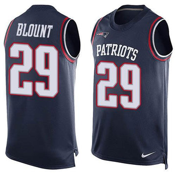 LeGarrette Blount New England Patriots navy Limited jersey