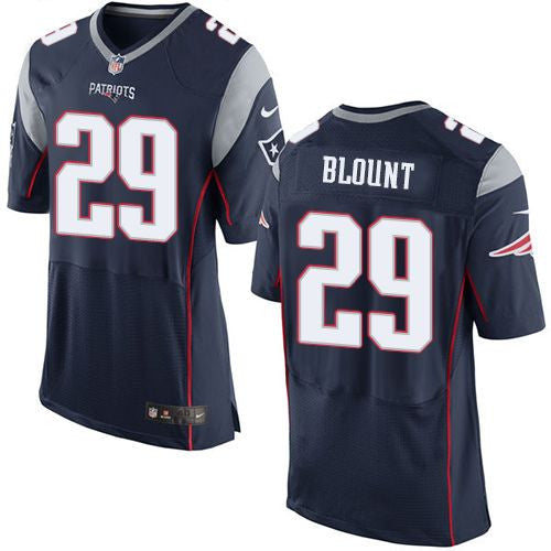 LeGarrette Blount New England Patriots navy Elite jersey
