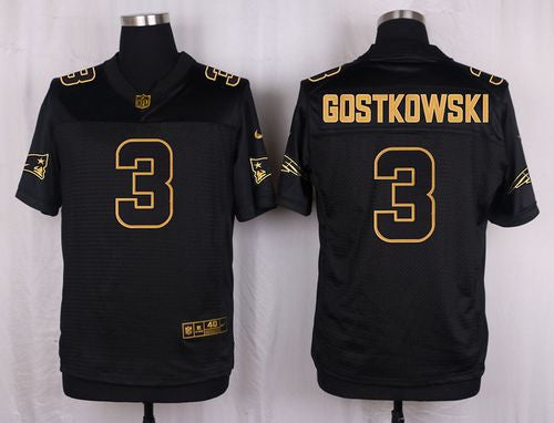Stephen Gostkowski New England Patriots black Pro Line jersey