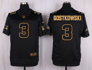 Stephen Gostkowski New England Patriots black Pro Line jersey