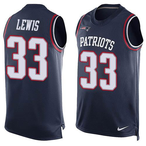 Dion Lewis New England Patriots navy Limited jersey