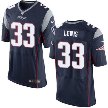 Dion Lewis New England Patriots navy Elite jersey