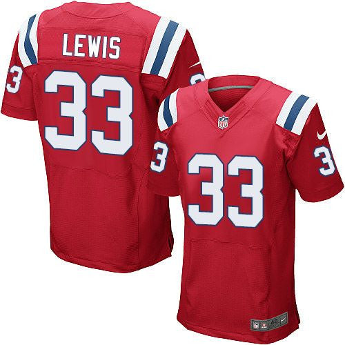 Dion Lewis New England Patriots red Elite jersey