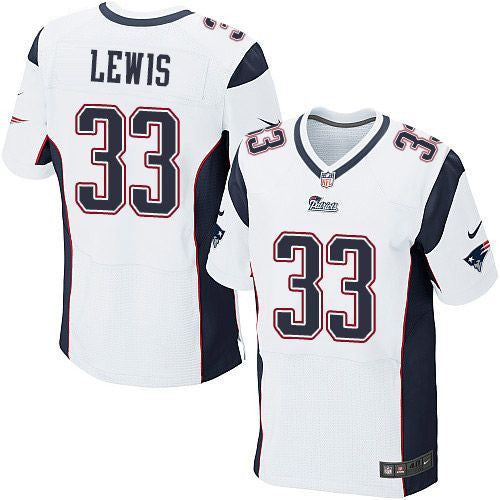 Dion Lewis New England Patriots white Elite jersey