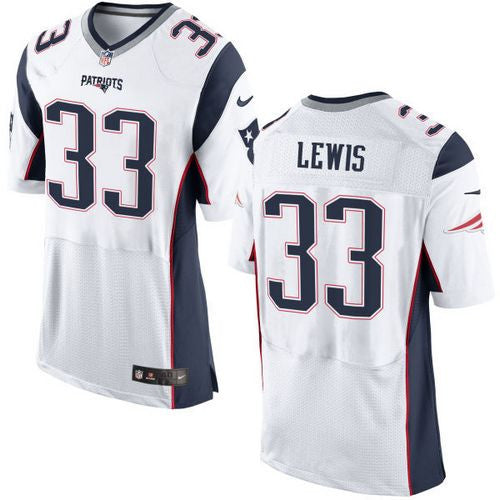 Dion Lewis New England Patriots white Elite jersey