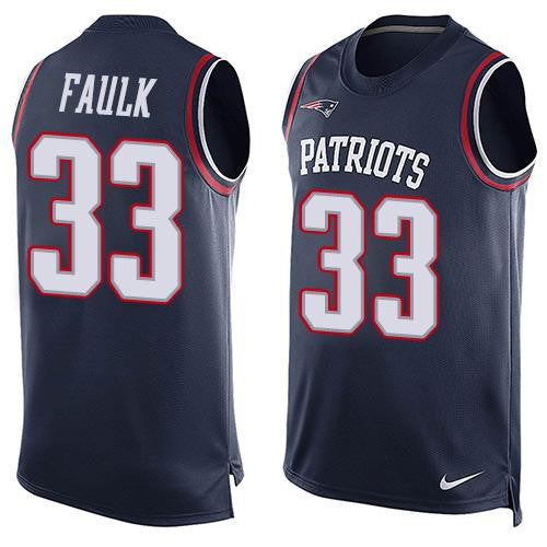 Kevin Faulk New England Patriots navy Limited jersey