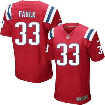 Kevin Faulk New England Patriots red Elite jersey