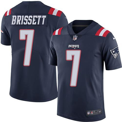 Jacoby Brissett New England Patriots navy Limited jersey
